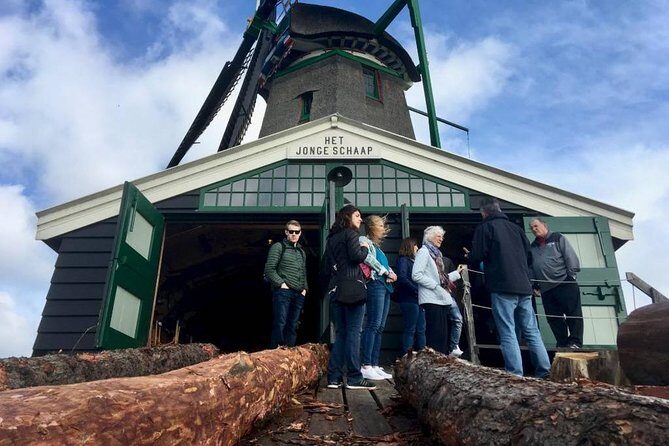 Amsterdam private tour to windmills, cheese farm and villages - Monnickendam for harbor views and a real lunch break