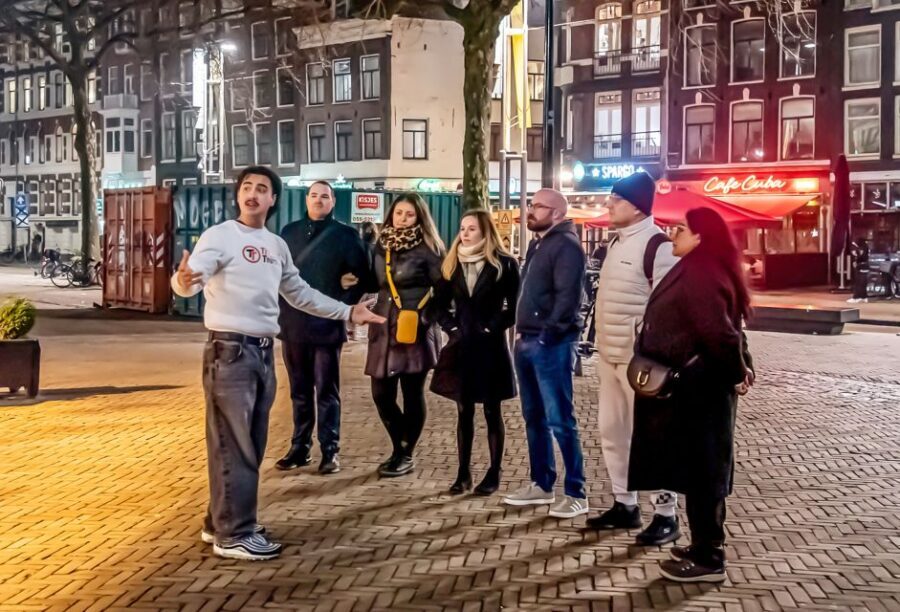 Amsterdam Red Light District & Coffee Shop Tour - Café the Schreiertower, Oude Kerk, and the quieter landmarks in between