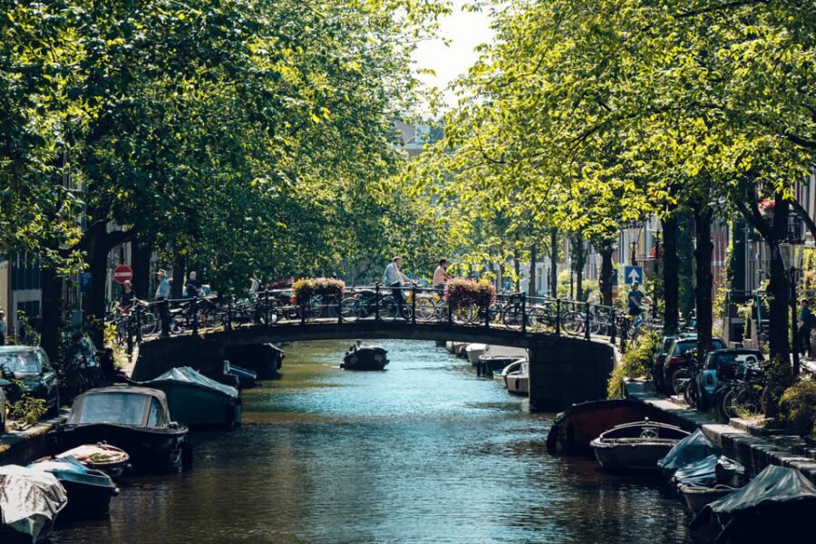 Amsterdam: Relaxed City Highlights Guided Bike Tour - Ending on Herengracht (and maybe Dam Square) back near Central