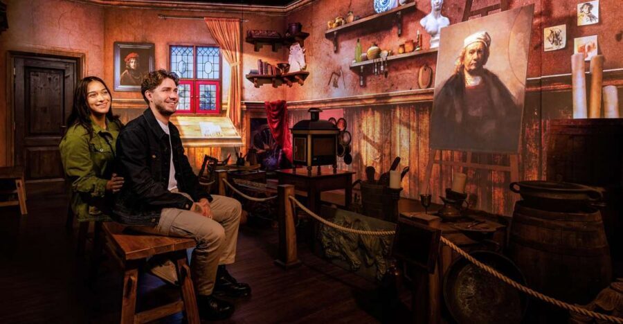 Amsterdam: Rembrandts Immersive Experience Admission Ticket - A 5D time machine to Rembrandt’s 1663 Amsterdam