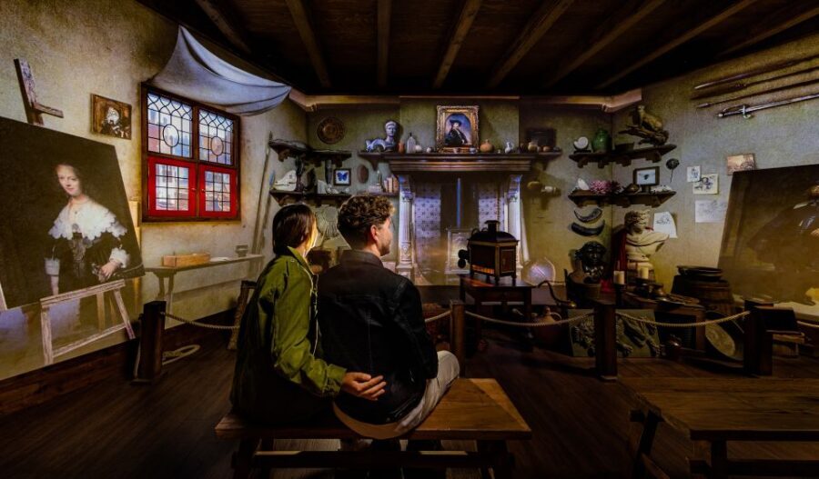 Amsterdam: Rembrandts Immersive Experience Admission Ticket - What happens inside: studio walkthrough, projections, scents, and music