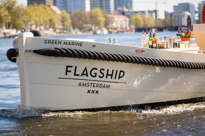 Amsterdam: Saloon Boat Cruise + Unlimited Drinks & Bite option - The Drunken Houses and the rare view through multiple bridges