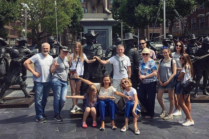 Amsterdam Sightseeing Tour + Hidden Gems + Tastings + PDF guide - National Monument, Royal Palace Outside, and Nieuwe Kerk: Power Meets Memory