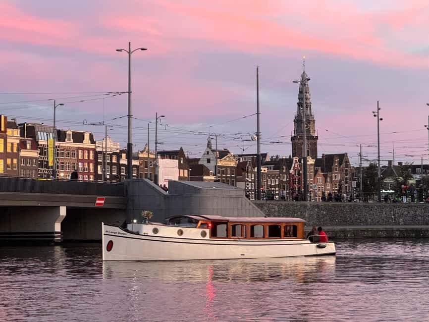Amsterdam: The Bulldog Boat Smoke and Booze Cruise - Best time to go: night lights vs daytime Canal Belt views