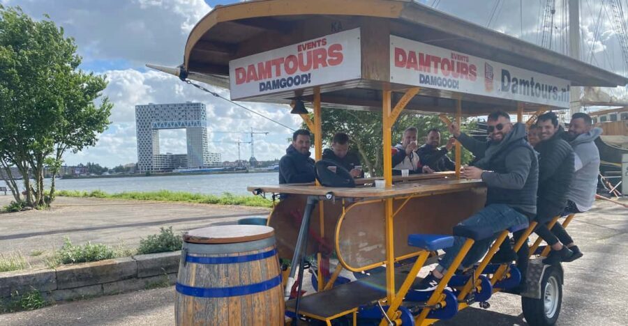 Amsterdam: The Original BUBBLES & BIKE Private Prosecco Tour - The 85-minute loop: what the ride feels like hour-to-hour
