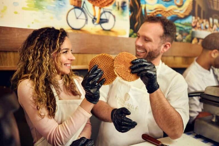 Amsterdam: Traditional Dutch Syrup Waffle Making Workshop - From caramel smell to apron: the workshop flow you should expect