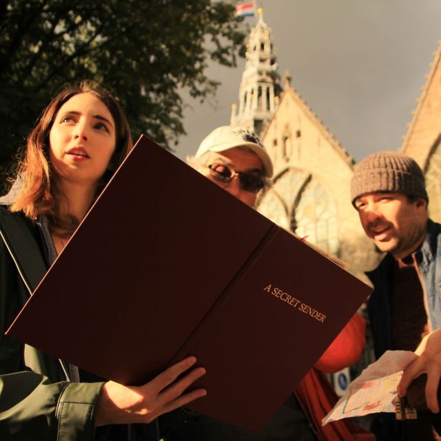 Amsterdam: Treasure Hunt Walking Tour "A Secret Sender" - Oude Kerk: puzzles that make you slow down