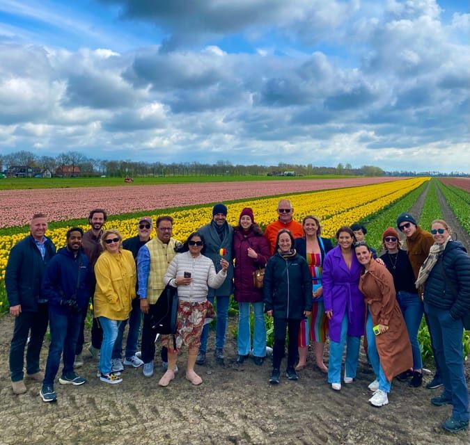 Amsterdam: Tulip Fields Day Tour with Lunch & Windmill - The Drive North: Middenbeemster and Photo Time on the Way