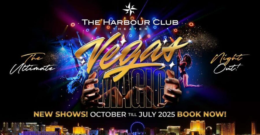 Amsterdam: VEGAS Dinner Show with 3-Course Sharing Menu - Timing in the Real World: Doors at 6:30, Show at 7:15