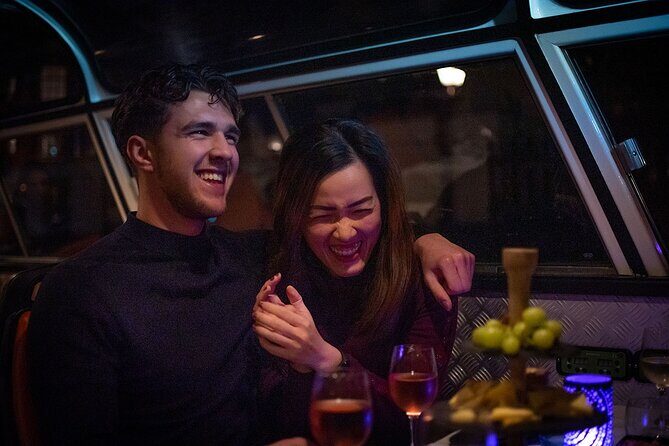 Amsterdam Wine and Cheese Guided Evening Cruise - The onboard setup: table service, assigned seating, and Wi‑Fi