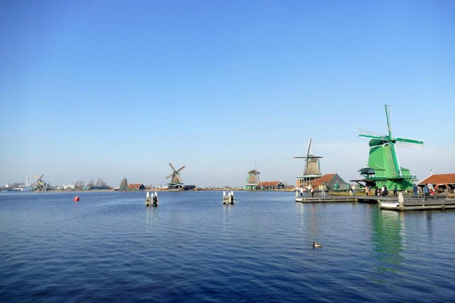 Amsterdam: Zaanse Schans, The Hague & Rotterdam Tour - Rotterdam on foot: Erasmus Bridge, Cube Houses, and a medieval pause