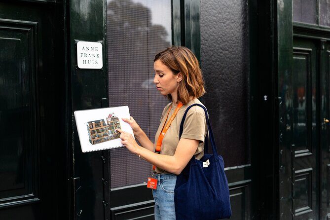Anne Frank and Jewish Quarter Amsterdam Private Walking Tour - Anne Frank House from outside: best way to set up an inside visit