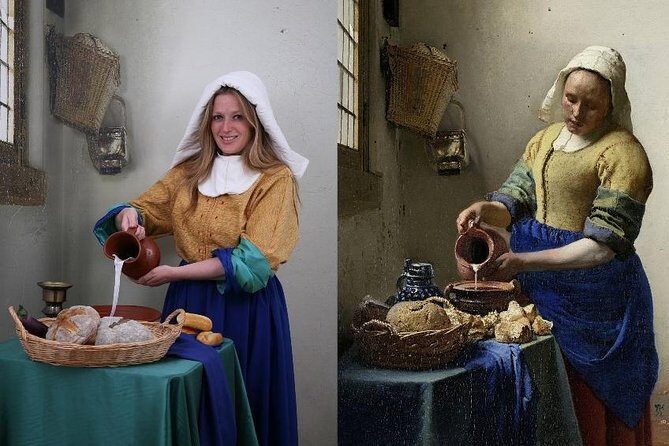 Become a Dutch Art Piece Photo Shoot in Amsterdam - Picking your painting: Vermeer, Hals, Rembrandt, and Van Gogh