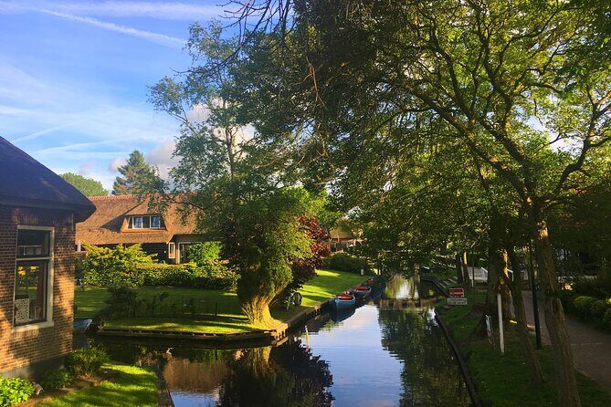 Best of Dutch Countryside: Giethoorn, Windmills, Secret Villages - Zaanse Schans: Windmills, Green Houses, and Dutch Polder Reality