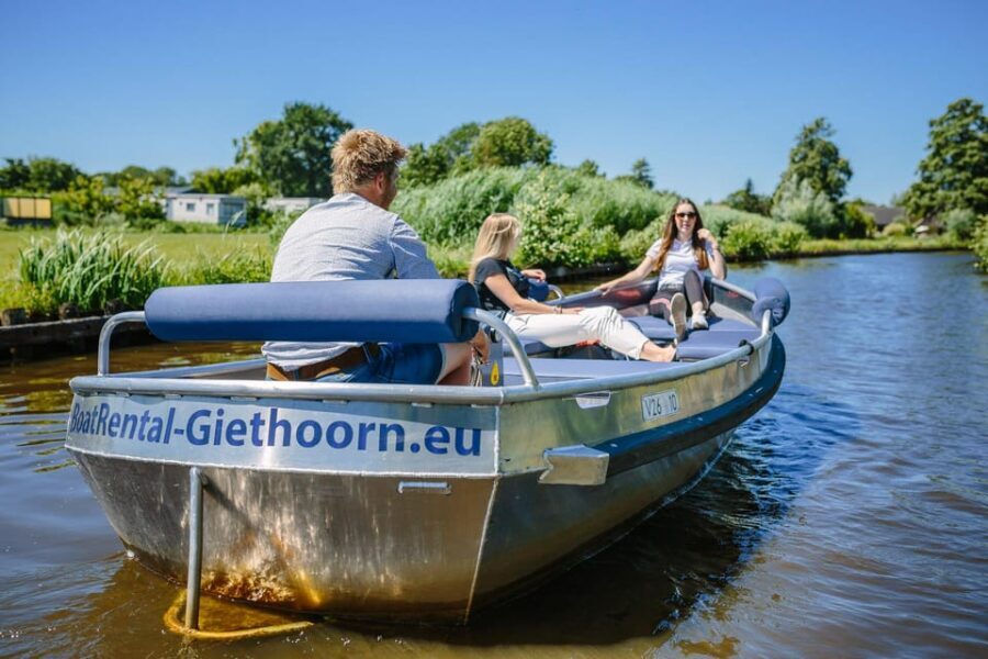 Boatrental 2 Hours 8 Person with Steeringwheel and cushions - 2 Hours on the Water: How You’ll Use Your Time