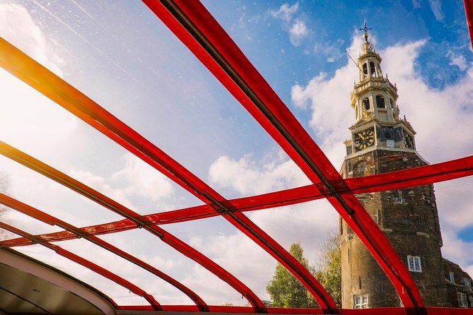 Combo Ticket: Xtracold Icebar Amsterdam and 1-Hour Canal Cruise - The 1-hour Amsterdam cruise: sights, audio guide, and the Skinny Bridge moment