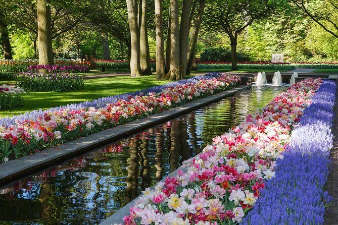 Day Trip to Keukenhof Gardens from Amsterdam with Tour Guide - Inside Keukenhof: the Oranje Nassau start and Carolus Clusius context