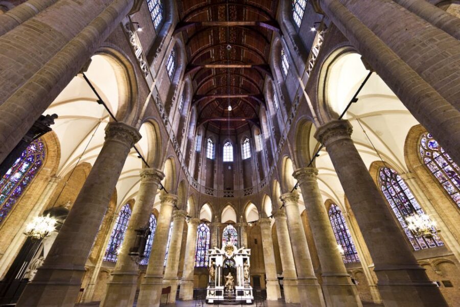 Delft: Entrance Ticket for the Old and New Churches - How the two-church story connects: medieval faith to royal grandeur