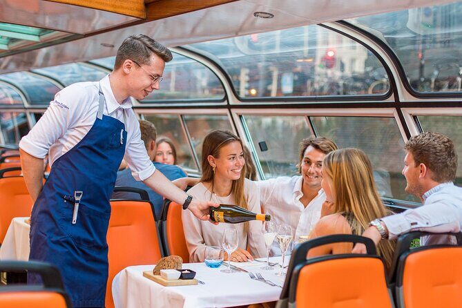 Dinner Canal Cruise Amsterdam: 4-Courses Including Drinks - Check-in at LOVERS Cafe on Prins Hendrikkade