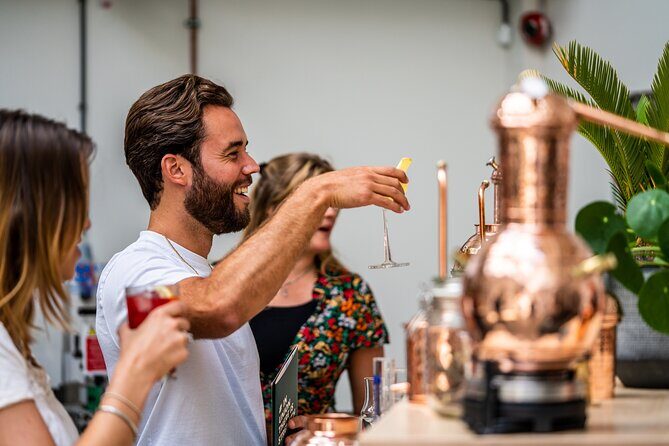 Distilling Class @ Spirited Union Rum Co. (Amsterdam) - The copper pot still part: where you actually become the distiller