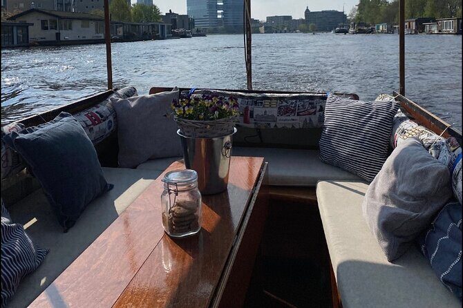 Dutch Cheese & Drinks Guided Amsterdam Boat Tour, All Inclusive - Renzo Piano’s green rooftop and the harbor-industrial story