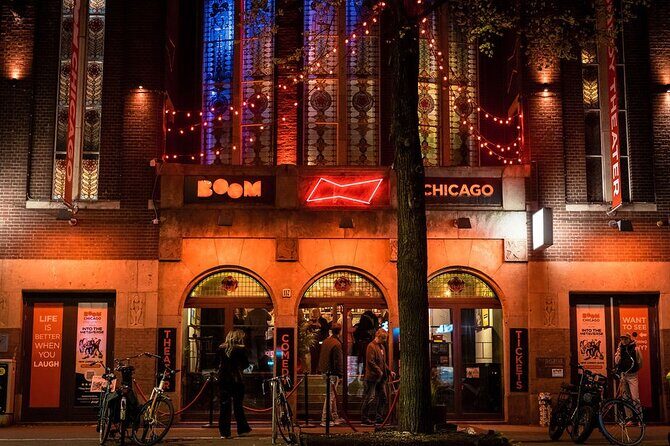 English Comedy Show Amsterdam: Boom Chicago - Your evening at Boom Chicago: how the show typically runs