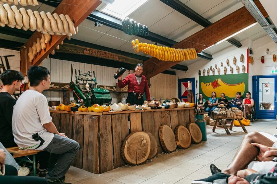 From Amsterdam: Zaanse Schans, Edam, & Marken Full-Day Trip - Wooden Shoe Workshop: Clogs Carved and Painted by Hand
