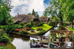 Giethoorn: Sightseeing Boat Tour - Starting at Grand Café Henri Willig: easy to find, easy to settle