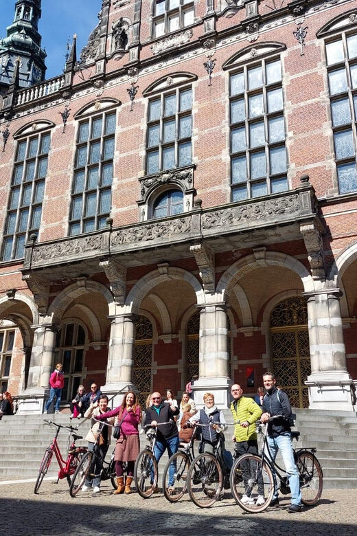 Groningen: City Highlights Bike Tour - University of Groningen: student life meets serious place history