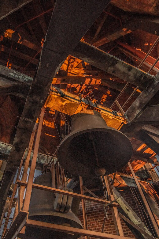 Groningen: Climb the Martinitower - Stopping Along the Way: Vaults, Ornaments, Bells, and Giant Flagpoles