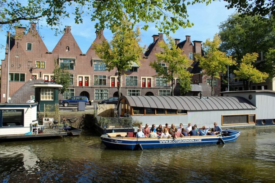 Groningen: Open Boat City Canal Cruise - The Open-Boat Reality: Drinks, Ducks Under Bridges, and Comfort