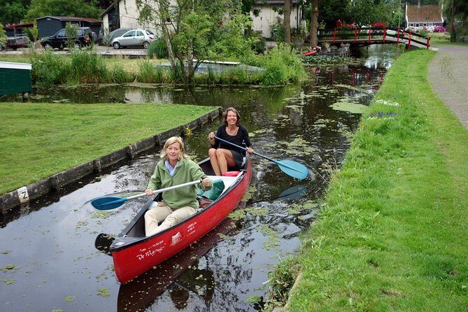 Guided Canoe Adventure with Picnic Lunch in Waterland from Amsterdam - The 5-hour flow: village intro, canoe on calm water, then back to Noord