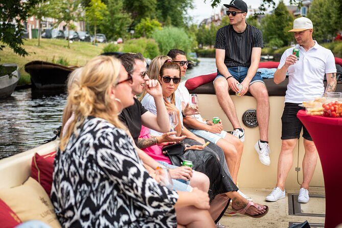 Haarlem Open-Boat Canal Cruise with Live Guide (Electric Boat) - An electric open-boat cruise on Haarlem’s canals and Spaarne River