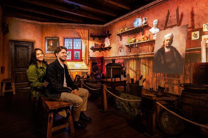 Rembrandt Experience VIP Admission Ticket + Photo - Entering 1663: what the 5D show actually does