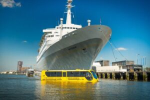 Rotterdam: 1-Hour Sightseeing Splash Tour - From boarding in central Rotterdam to your first views