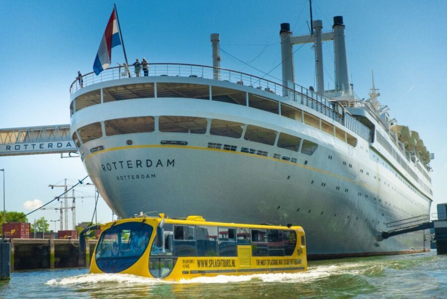 Rotterdam: 1-Hour Sightseeing Splash Tour - The land portion: where Rotterdam’s modern identity hits first