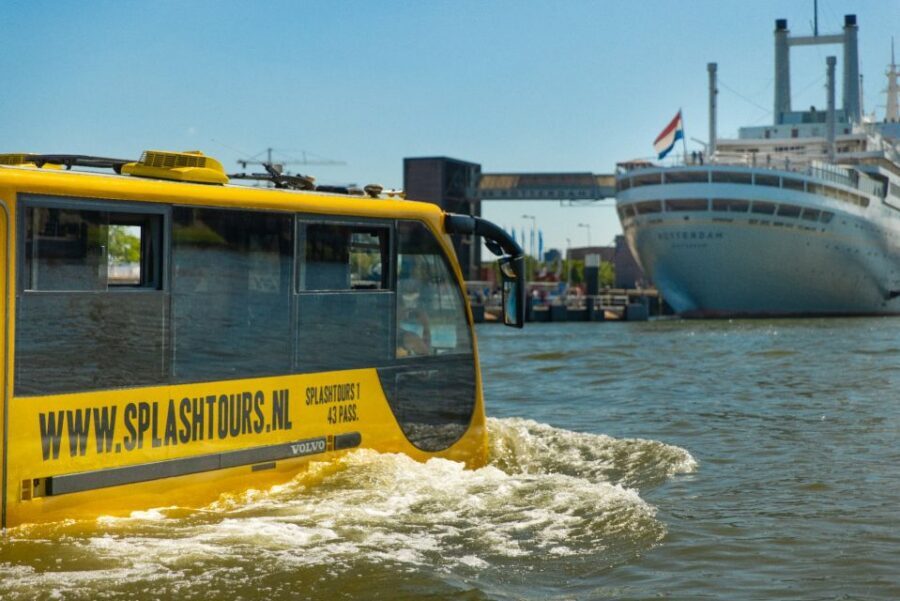 Rotterdam: 1-Hour Sightseeing Splash Tour - Who this tour suits best (and who should think twice)