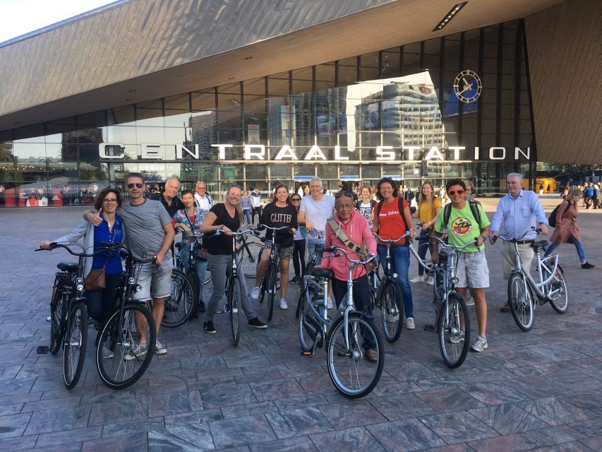 Rotterdam: 2.5-Hour Highlights Bike Tour - Kop van Zuid on the south bank: old port bones, new ambition