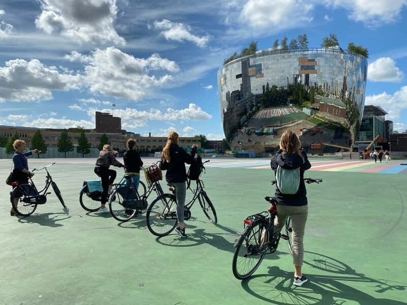 Rotterdam: City Highlights Guided Bike Tour - City hall and the in-between streets that make Rotterdam feel real