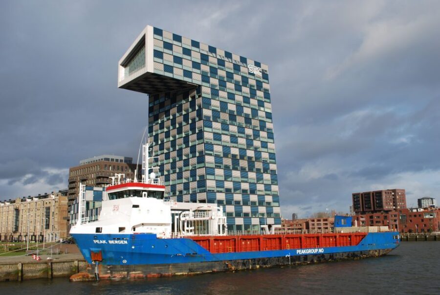 Rotterdam: Harbor Cruise on a Historic Ship - Nehalennia and the Harbor View From the Maas