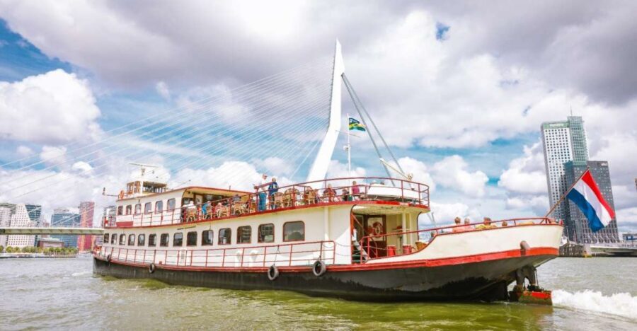 Rotterdam: Harbor Cruise on a Historic Ship - Setting Off: Erasmus Bridge to Veerhaven