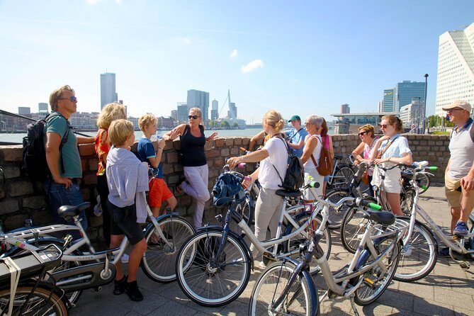Rotterdam Highlights Bike Tour - Markthal, De Rotterdam, and the modern-city rhythm