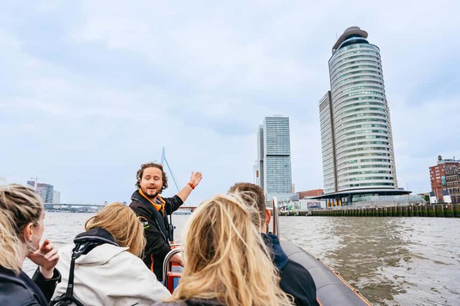 Rotterdam: RIB Speedboat Sightseeing Cruise - Rotterdam at 100 km/h: the ride itself