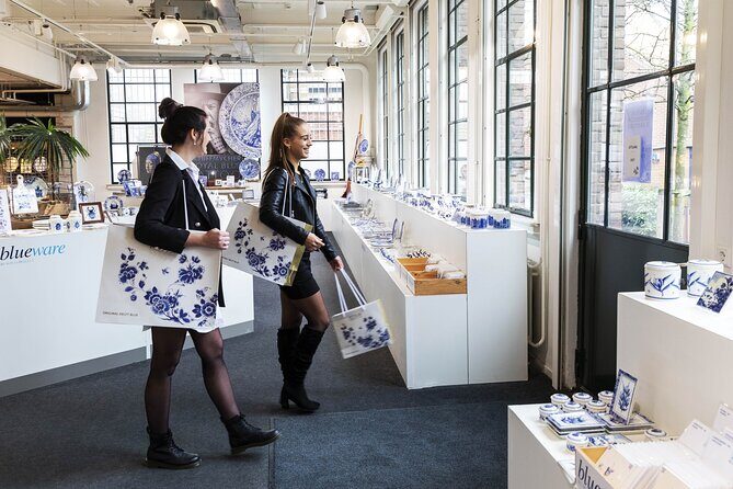 Royal Delft: Delftblue Factory and Museum Admission Ticket - Plan your timing around the brasserie and the showroom