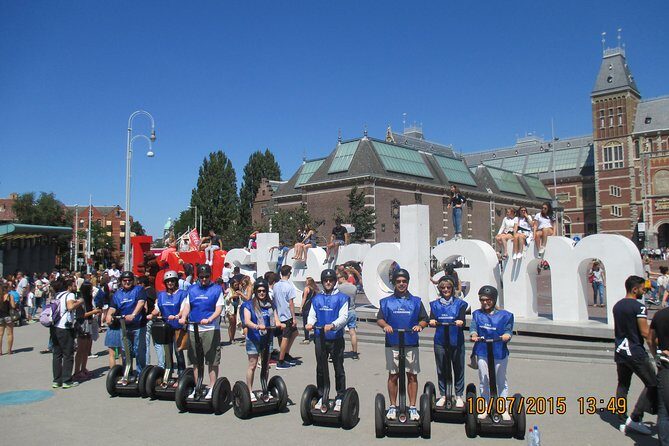 Segway City Tours Amsterdam - Passing Rijksmuseum, Rembrandt House, and Dam Square without the long walk