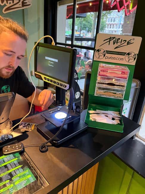 Sprechen Sie Gras? German Tour of Amsterdam's Coffeeshops - The Red Light District Preview: Optional, Timed, and for the Curious