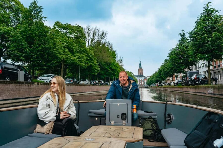 The Hague: Canal Cruise with music from local artists - About that seating: low bridges and the boat’s quirky physics