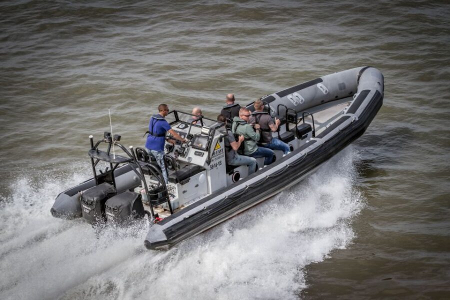 The Hague: Scheveningen Beach RIB Speedboat Tour - The 35-minute cruise: pier, Grand Kurhaus, and the lighthouse from sea level