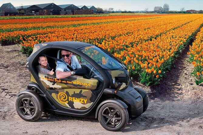 Tulip Fields near Keukenhof - Self-Drive Audio Tour for 2 People - How the Renzy self-drive audio loop actually works