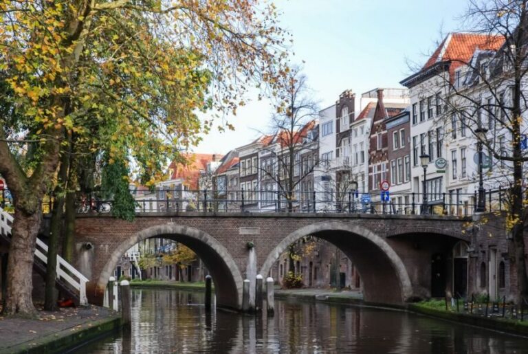 Utrecht: City Canal Cruise - The Dom Tower is the star, and the water makes it make sense